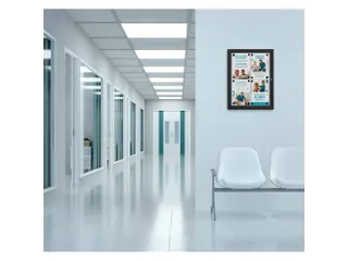 Vergrendelbaar Mededelingenbord Indoor/ Outdoor 4xA4 Zwart - 8