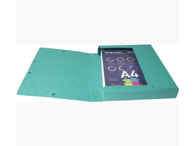 Elastobox Exacompta A4 40mm 600gr assorti karton