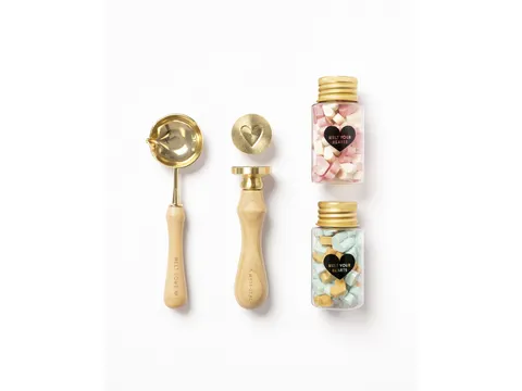 Folia Waxzegel set Pastel Love