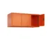 opzetkast,v. locker,3vak.,vak B 400mm,HxBxD 500x1200x500mm