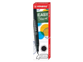 Rollerpenvulling Stabilo Easy Original Zwart 0.5Mm - 1