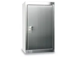 Wandkast Rvs 600x350x320mm 2legborden In Hoogte Verstelbaar
