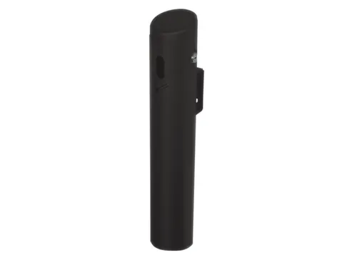 Wandasbak Aluminium H 590mm Zuilvorm Zwart