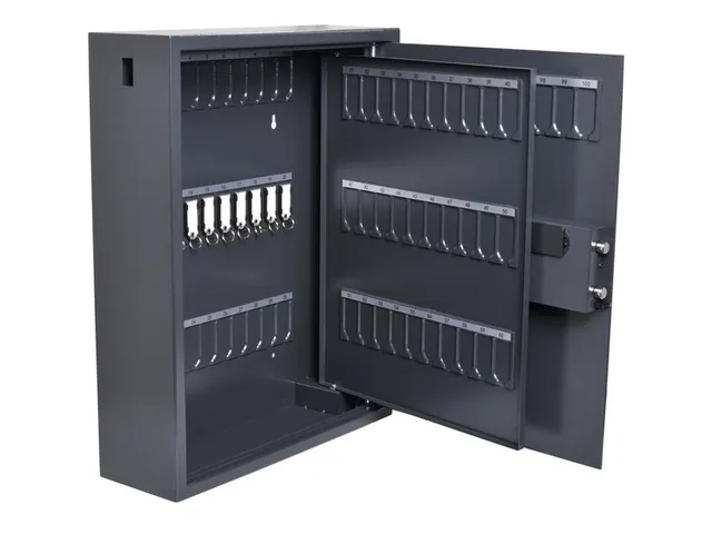 Sleutelkast Pavo magnetisch fingerprintslot 100 haken 600x480x150mm