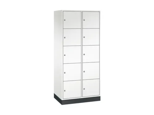 grootvolume-lockersysteem,HxBxD 1950x820x500mm,2x5vakken,cil.-slot