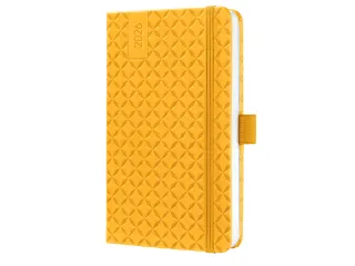 Weekagenda Flair A6 2026 (NL/FR/EN/DU) Mango Yellow Hardcover - 2