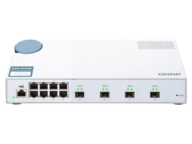 8x RJ45 1GbE, 4x 10GbE SFP+, Web Managed, 100-240VAC, 50/60 Hz, 42.5 x