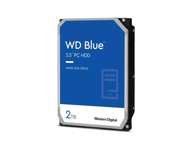 Western Digital Blue interne harde schijf 2 TB 7200 RPM 256 MB 3.5 inc