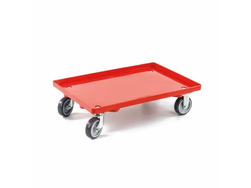 dolly,draagverm. 250kg,laadvl. LxB 615x415mm,platform gesloten