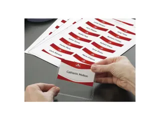 Badgekaart Avery L4726-20 40x75mm microperforatie 240 stuks - 5