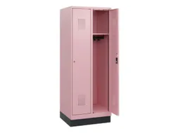schoollocker,HxBxD 1630x600x500mm,2vak,vak B 300mm,cil.-slot,sokkel