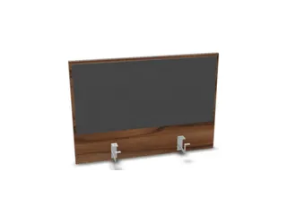 opzetpaneel bureau aanbouw achter NP-tiepolo nut antraciet 800mm - 1