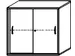 Schuifdeurkast 770x800x430mm Romp Esdoorn Decor Front Beuken