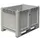 Stapelcontainer Pp Hxbxd 850x1200x800mm 550 Liter 2Sledepoten Grijs