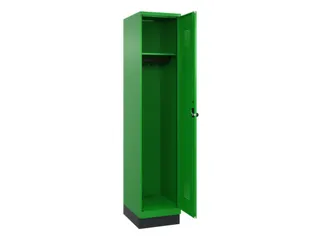 locker,HxBxD 1950x400x500mm,1vak,vak B 400mm,draaigrendel,sokkel - 2
