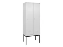 locker voor scheiding van kleding,HxBxD 2120x800x500mm,2vak