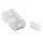 Cat 6 RJ45 modulaire stekker voor massieve draad 50 stuks