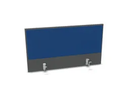 opzetpaneel bureau aanbouw achter MS-donkergrijs BN6016-blauw 1000mm
