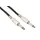 Luidsprekerkabel - Jack 6.35mm Naar Jack 6.35mm - Mono - 3m - Blauw