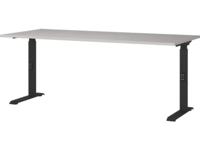 In hoogte verstelbaar bureau,HxBxD 680-910x1800x800mm
