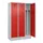 locker voor scheiding van kleding,HxBxD 1950x1200x500mm,3vak