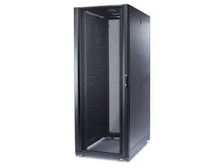NetShelter SX 48U 800mm Wide x 1200mm Deep Enclosure with Sides Black - 1