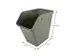 Sigma Home sorteer unit 40L donkergroen - 49,3x27x44,8cm
