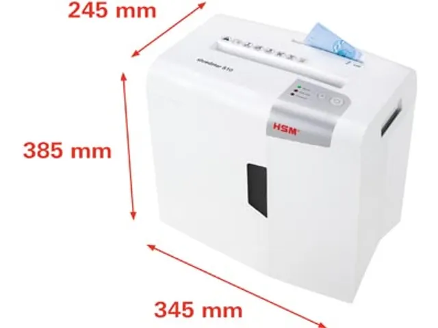 shredstar S10 papiervernietiger 6 mm stroken P-2