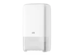 Tork 557500 T6 Toiletpapier Dispenser Twin Mid-size Elevation Wit