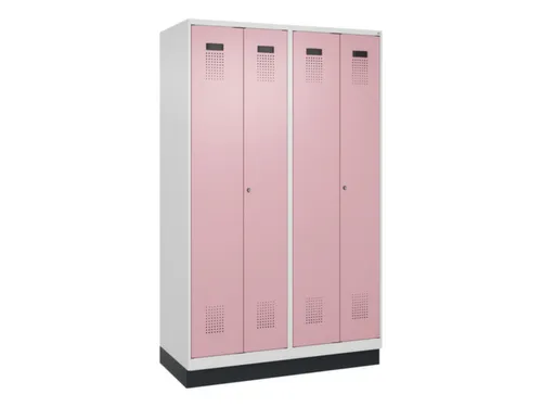 locker voor scheiding van kleding,HxBxD 1950x1200x500mm,4vak
