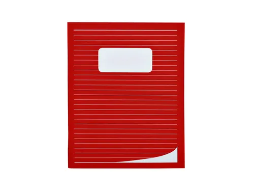 Schrift Qbasic 210x165mm lijn 80blz 70gr assorti