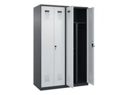 PBM-locker,HxBxD 1850x1200x500mm,4vak,vak B 300mm,draaigrendel