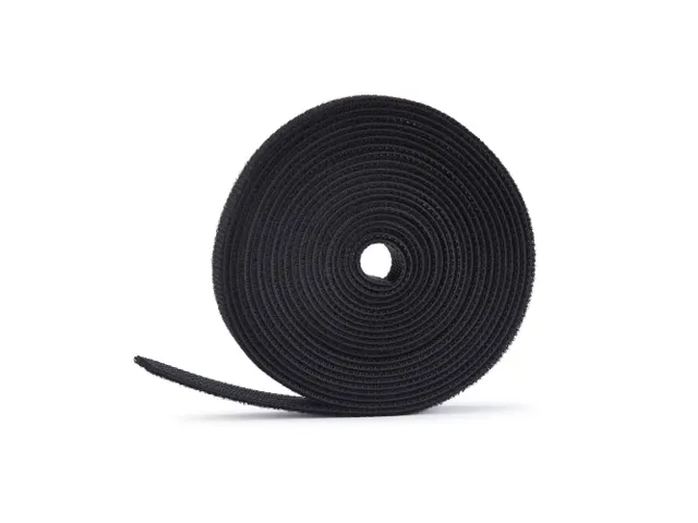 Kabelbeheersysteem Universeel Haak & lus kabelbinder Zwart