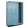 locker voor scheiding van kleding,HxBxD 1950x1200x500mm,4vak