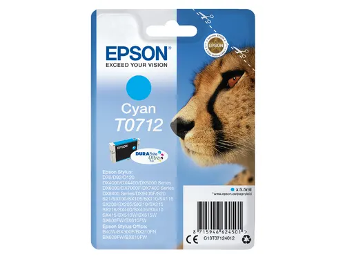 Inktcartridge Epson T0712 Blauw C13T07124012