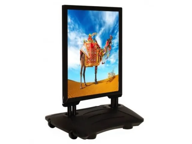 Stoepbord ShopStopper Deluxe A0 Zwart
