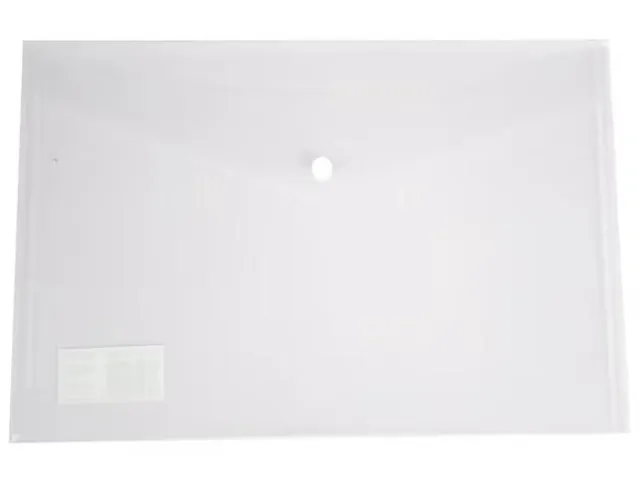 Documentenmap DIN Lang Liggend HFP Dwars A3 Wit Transparant 5 Stuks