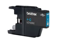 Brother LC1220C, Cyaan, 1 stuk(s), 300 pagina's, Enkele verpakking