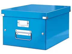 WOW opbergdoos Click & Store, ft A4, blauw