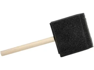 Foambrush Conda 2.5 60 mm 12 stuks hout - 1