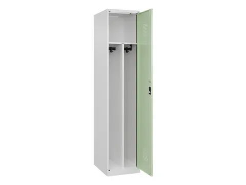 locker voor scheiding van kleding,HxBxD 1850x400x500mm,1vak