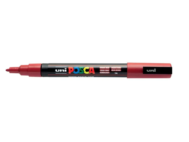 Posca Paintmarker Pc-3m Donkerrood