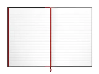 Notitieboek Oxford Black n' Red A4 96vel lijn zwart - 11