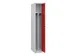 locker voor scheiding van kleding,HxBxD 1850x300x500mm,1vak