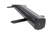 Roll-Banner Challenger Zwart 100x200cm 2 Voeten