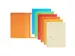 Pleidooimappen "Voor/tegen" versterkt karton 25x32cm 25 Stuks Assorti