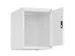 opzetkast,v. locker,1vak.,vak B 400mm,HxBxD 500x400x500mm,vleugeldeur
