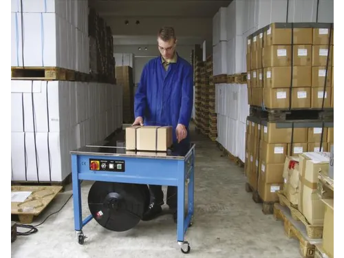 Halfautomatische Omsnoeringsmachine Elektronisch Open