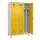 locker voor scheiding van kleding,HxBxD 1950x1200x500mm,3vak