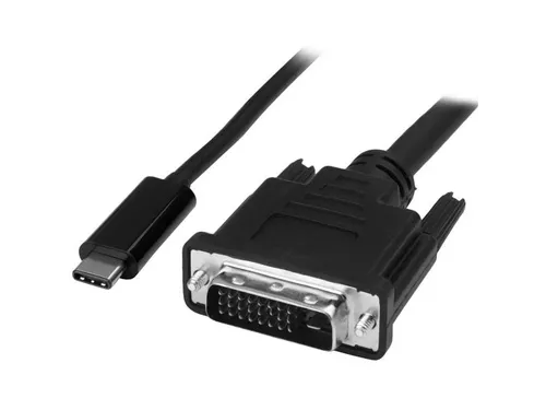 Usb-c Naar Dvi Adapter Kabel - 2 M - 1920x1200 - Zwart